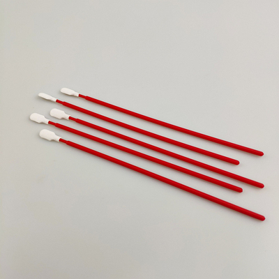 Polyester Cleaning Swab Lint Free Dengan Lensa Optik Lab Pembersih Dayung Fleksibel