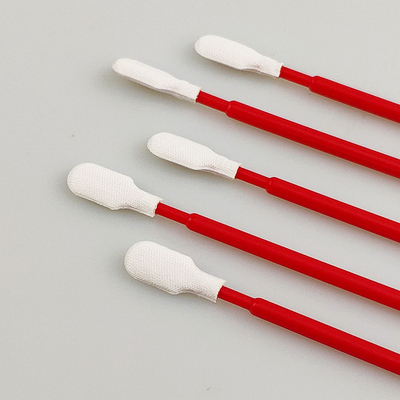 Polyester Cleaning Swab Lint Free Dengan Lensa Optik Lab Pembersih Dayung Fleksibel