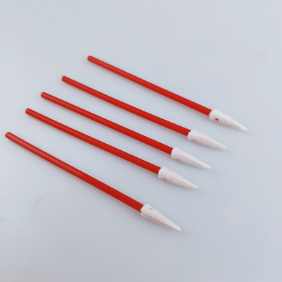 Mini Spons Kepala Runcing Penyeka Pembersih Busa Tajam 100pcs / Bag
