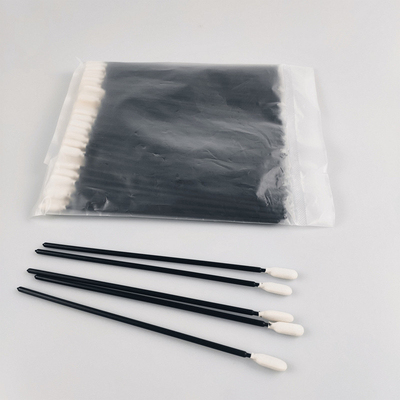 6.6 Inch Black Extra Long Foam Cleaning Swab Untuk Membersihkan Bubuk Halus