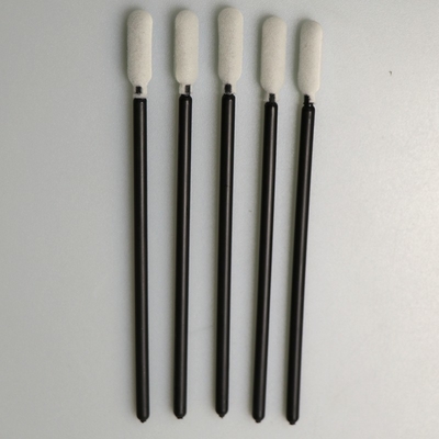 Bebas Debu Industri PP Tongkat Cleanroom Sponge Q Tips Swab