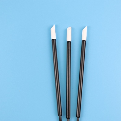 Cleanroom Black Handle PU Head PP Stick Busa Pembersih Penyeka Daya Serap Tinggi