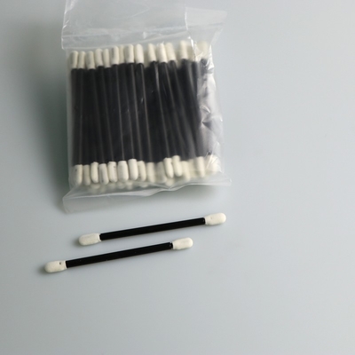 50PCS Kelas 100 Cleanroom Busa Sel Terbuka Swab Dengan Pegangan Hitam