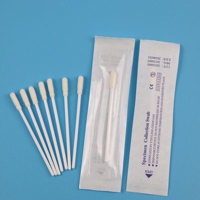 Swab Koleksi Spesimen 8cm Terbungkus Individu, Swab Hidung PCR
