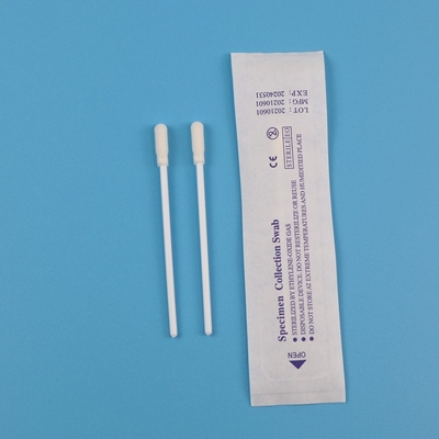 Swab Koleksi Spesimen 8cm Terbungkus Individu, Swab Hidung PCR
