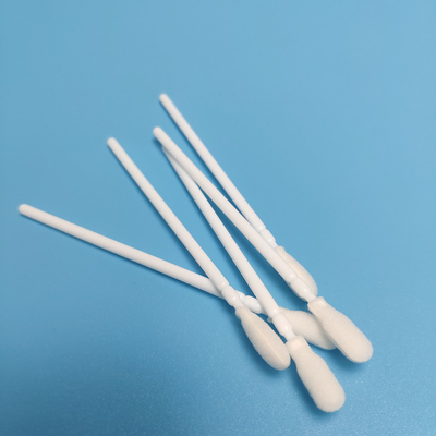 Ujung Busa Koleksi Mulut Mulut Self Collected Nasal Swab, Sampling Flocked Swab
