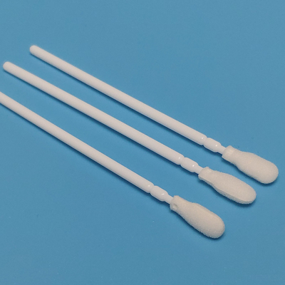 Ujung Busa Koleksi Mulut Mulut Self Collected Nasal Swab, Sampling Flocked Swab