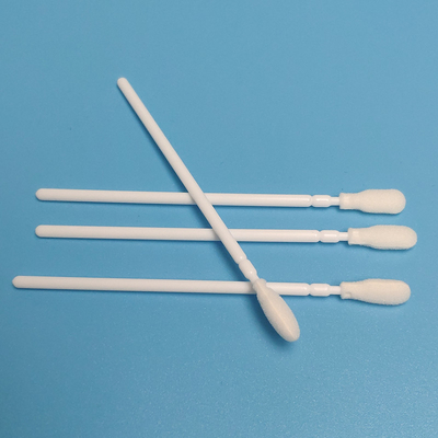 Ujung Busa Koleksi Mulut Mulut Self Collected Nasal Swab, Sampling Flocked Swab