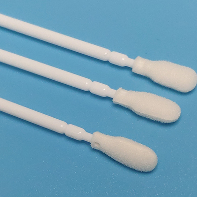 Ujung Busa Koleksi Mulut Mulut Self Collected Nasal Swab, Sampling Flocked Swab