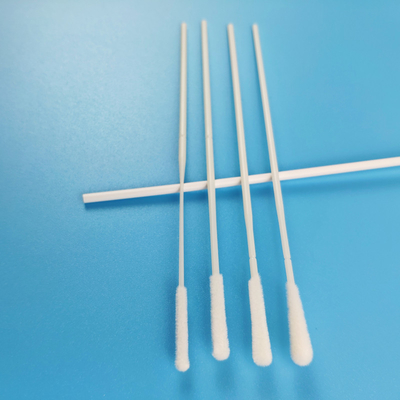 Koleksi Sampel 15cm Kepala Nilon Berkelompok Swab Nasofaring