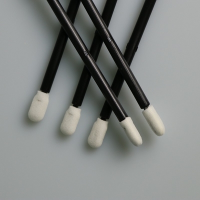 84mm PP Stick Polyurethane Foam Tip Swab Dengan Kepala Ganda