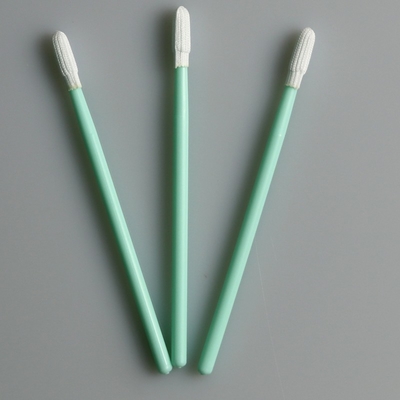Rajutan Mini Round Head Cleanroom Polyester Cleaning Swab