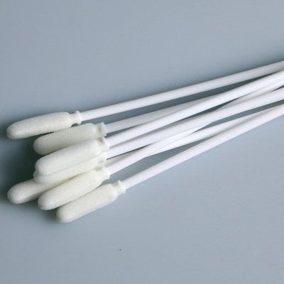 5.5 &quot;Industri Long Handle Cleanroom Foam Swab Sponge Tip