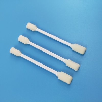 PP Stick Double Head Foam Tip Swab Untuk Membersihkan Printer