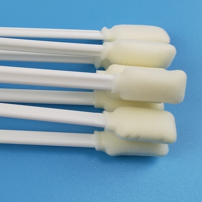 PP Stick Double Head Foam Tip Swab Untuk Membersihkan Printer