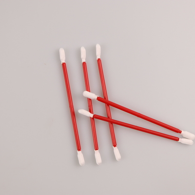 Double Round Heads Polyester Swab Untuk Elektronik Bersih 100PCS