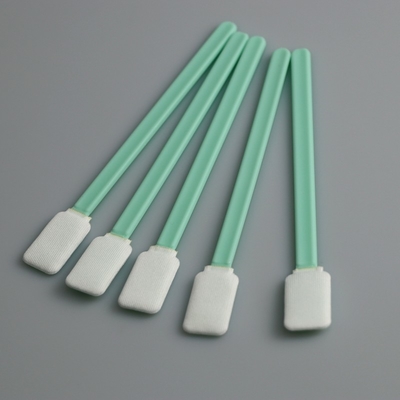 4.9 "PP Stick Rectangle Polyester Swab Untuk Koleksi Spesimen