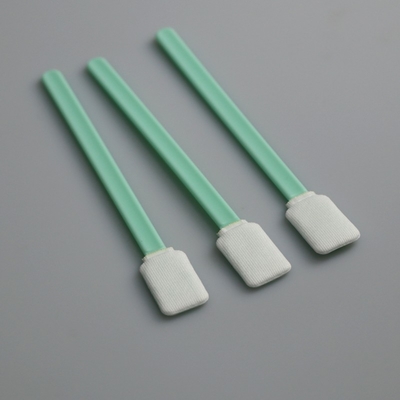 4.9 "PP Stick Rectangle Polyester Swab Untuk Koleksi Spesimen
