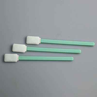 4.9 "PP Stick Rectangle Polyester Swab Untuk Koleksi Spesimen