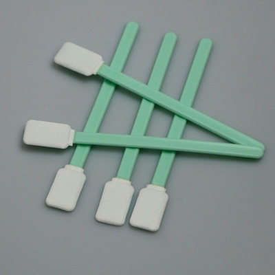4.9 "PP Stick Rectangle Polyester Swab Untuk Koleksi Spesimen