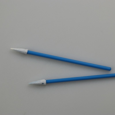 76mm Plastic Stick Micro Pointed Foam Cleaning Swab Untuk Cleanroom
