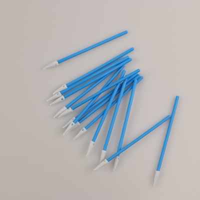 Mini Pointed Sponge Q Tips Cleanroom Foam Swab Penggunaan Industri