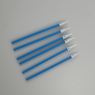 Mini Pointed Sponge Q Tips Cleanroom Foam Swab Penggunaan Industri