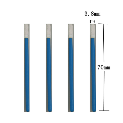 Pendek PP Stick Micro Polyester Cleaning Swab 100pcs / Bag Untuk Cleanroom