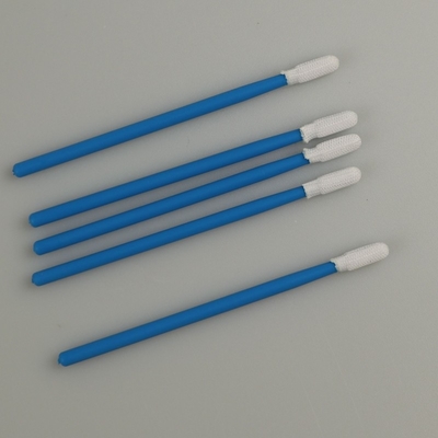 Pendek PP Stick Micro Polyester Cleaning Swab 100pcs / Bag Untuk Cleanroom