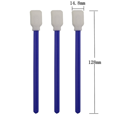 128mm Panjang Cleanroom Printer Toner Cleaning Swab Penyerapan Tinggi