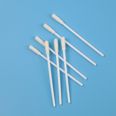 Swab Koleksi Spesimen Oral Steril 8cm Medis Dengan Tongkat PP