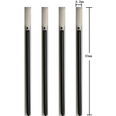 Round Head Cleanroom Foam Swab 93mm Lint Free Dengan Pegangan Hitam