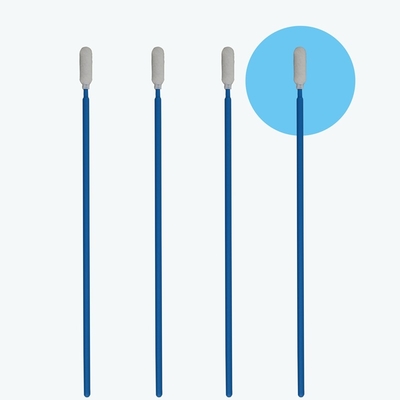 Cleanroom Polyurethane Foam Swab Dengan Gagang Panjang 6,5"