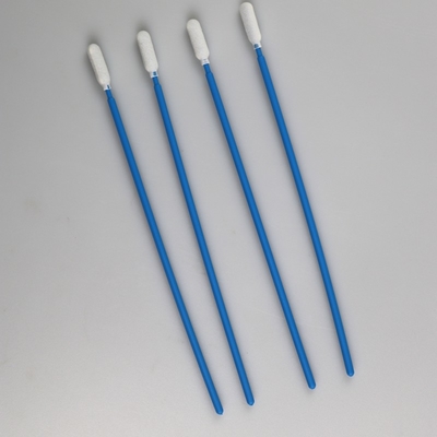 Cleanroom Polyurethane Foam Swab Dengan Gagang Panjang 6,5"