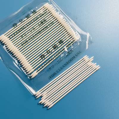 Cotton Buds Industri Mikro Menunjuk 2mm 25 PCS 3 Inci