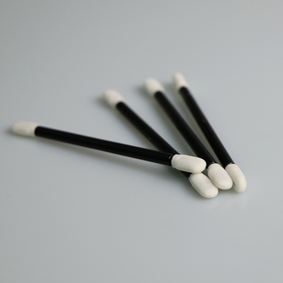 Tip Sponge Q Handle Hitam Bebas Debu Untuk Cleanroom