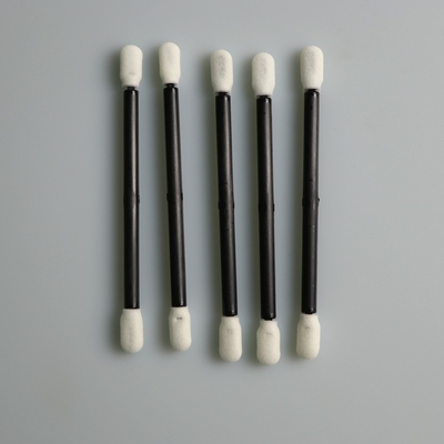 Tip Sponge Q Handle Hitam Bebas Debu Untuk Cleanroom