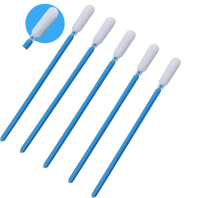 PP Handle Open Cell Sponge Cleanroom Foam Swab Tanpa Debu