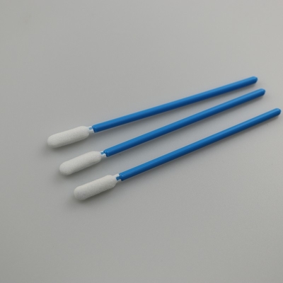 PP Handle Open Cell Sponge Cleanroom Foam Swab Tanpa Debu