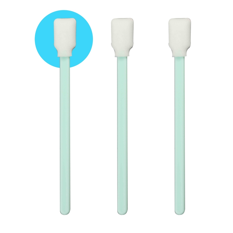707 Tipe Precision Foam Cleaning Swabs Kepala persegi panjang Sponge Swab