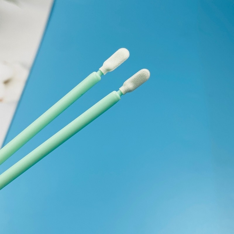 Micro Electronics Cleaning Swabs 1mm Tip Polyester Fleksibel Ringan ESD Aman untuk Komponen Sensitif