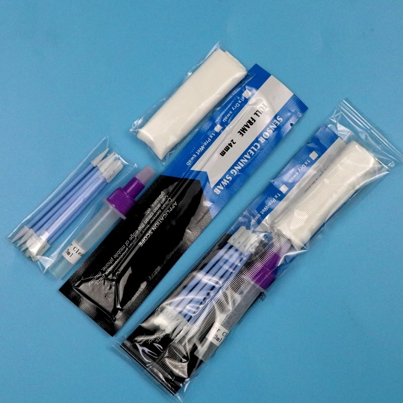 Lint Free Portable Four in One DSLR APS-C Kit Pembersihan Kamera Sensor Kit Pembersihan