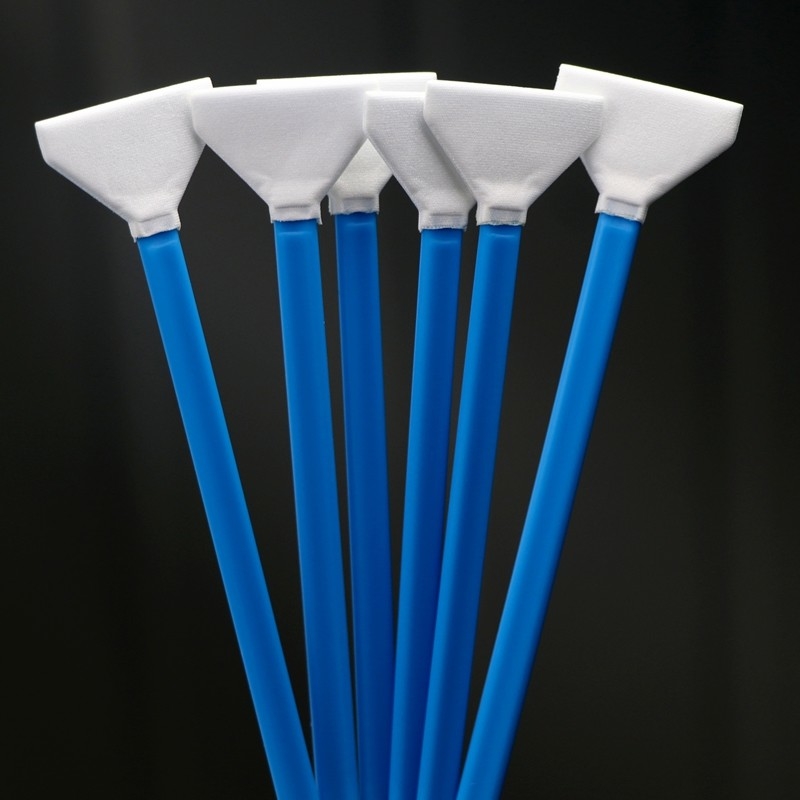Individu Terbungkus Blue Stick DSLR Kamera Pembersihan Swab 24mm Full Frame Sensor Pembersihan Swab