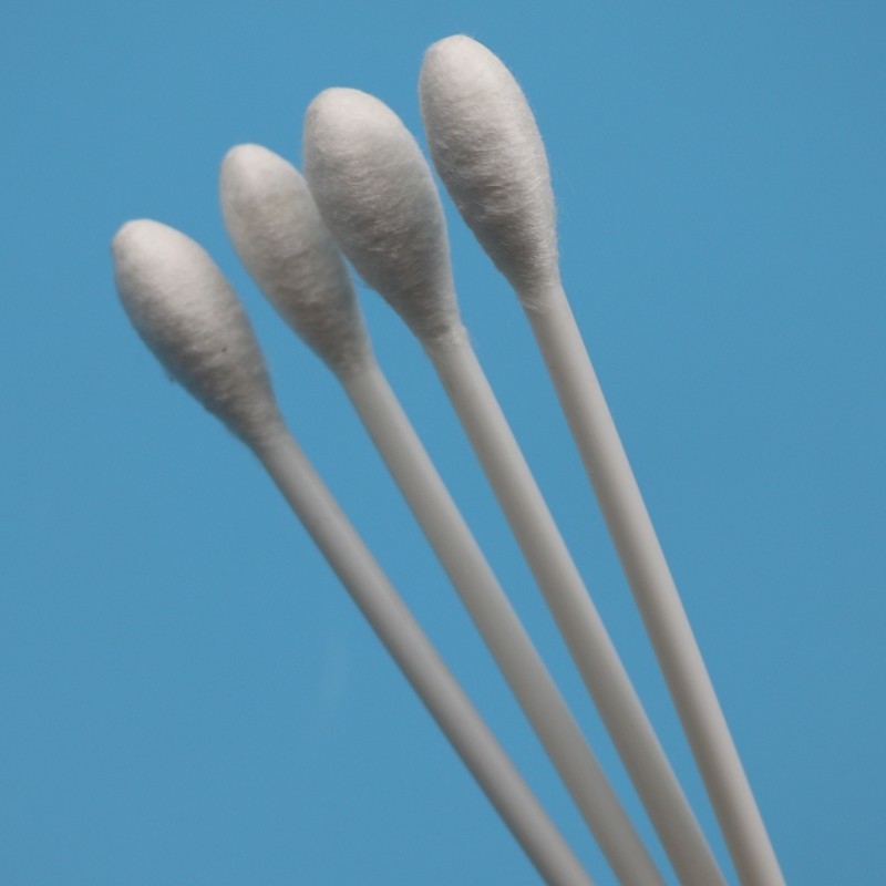 Disposable 10cm PP Stick Big Round Head Qtips Medical Cotton Bud Swab Applicator