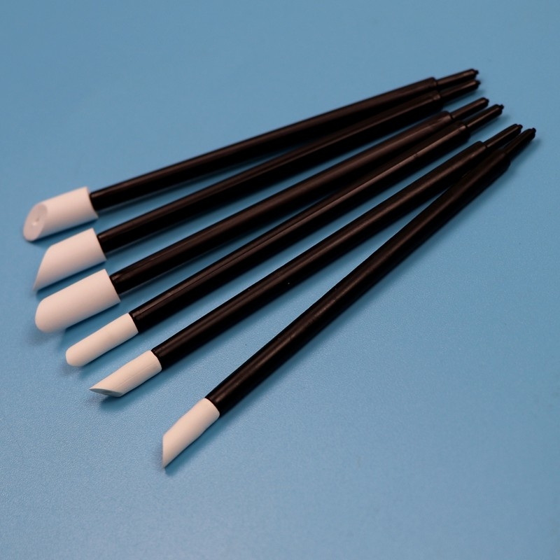 T-21 High Absorbency 8mm Soft PU Foam Swab Printer Cleaning Ruby Stick untuk Pembersihan Presisi
