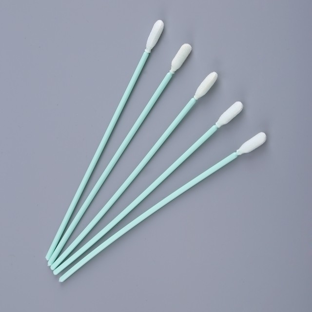 Long Handle 163mm Foam Tip Swabs   Black/Green/Blue Precision Cleaning Swabs (TX 740) untuk Elektronik & Slot Clean