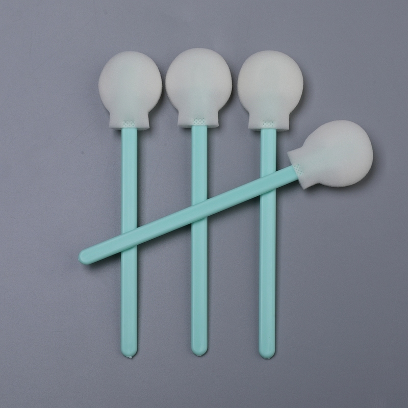 Kapasitas Tinggi Round Sponge Applicator Swab: Panjang 140mm untuk Pemindahan Cairan Massal & Persiapan Permukaan