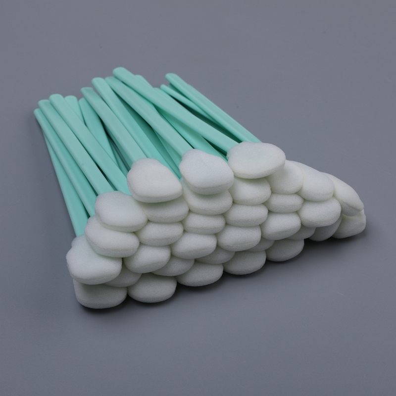 High Absorbency Foam Swab TX708 Kompatibel untuk Kepala Printer Kamera Elektronik Pembersihan Presisi 128mm